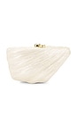 view 2 of 5 Rebecca Minkoff Saline Fan Shaped Evening Clutch in Pearl Ombre