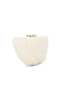 view 3 of 5 Rebecca Minkoff Saline Fan Shaped Evening Clutch in Pearl Ombre