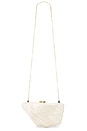 view 5 of 5 Rebecca Minkoff Saline Fan Shaped Evening Clutch in Pearl Ombre