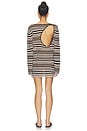 view 4 of 5 ROBE COURTE AURA in Desert Stripe