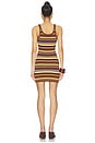 view 3 of 3 Reine Dress in Terra