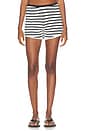 view 2 of 7 Cordelia Short in Sable Stripe