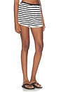 view 4 of 7 Cordelia Short in Sable Stripe