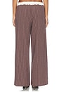 view 5 of 6 PANTALON VERCI  in Sienna Stripe