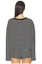 view 4 of 5 Nixie Top in Jet Stripe