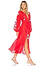 view 1 of 3 ROBE MAXI ZARINA in Red