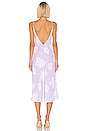 view 3 of 3 Suki Slip Dress in Vintage Lavender Hydrangea