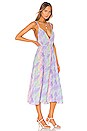 view 2 of 3 Hannah Dress in Sorbet Tie Dye