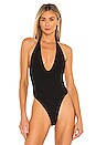 view 2 of 6 Sydney Halter Bodysuit in Black