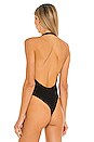view 4 of 6 Sydney Halter Bodysuit in Black
