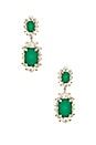 view 1 of 2 x REVOLVE Piper Earrings in Emerald