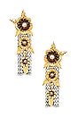 view 1 of 3 Jackson Earrings in Gold