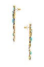 view 3 of 3 Henning Earrings in Turquoise