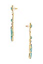 view 3 of 3 Cora Earrings in Blue