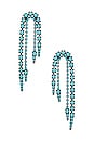 view 1 of 2 Jayla Earrings in Turquoise