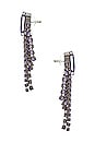 view 2 of 2 Eliana Earrings in Purple
