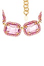 view 2 of 2 Danika Necklace in Pink