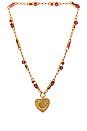 view 1 of 3 Halsey Necklace in Pink