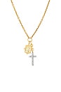 view 2 of 3 Hope Necklace in Gold
