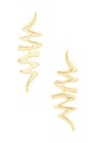 view 1 of 2 Levina Earrings in Gold