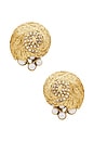 view 1 of 3 Joelle Earrings in Gold