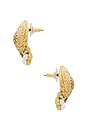 view 2 of 3 BOUCLES D'OREILLES JOELLE in Gold