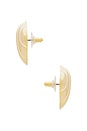 view 2 of 2 BOUCLES D'OREILLES KRISTEIN in Gold