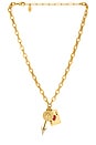 view 1 of 2 Viancey Necklace in Gold