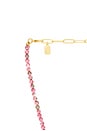 view 3 of 3 Ines Necklace in Light Pink