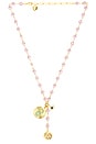 view 1 of 2 COLLAR COLGANTE GALIA in Electric Pink