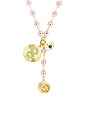 view 2 of 2 COLLAR COLGANTE GALIA in Electric Pink