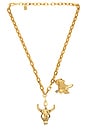 view 1 of 2 SAUTOIR PENDENTIF ROWDY in Gold