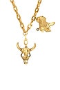 view 2 of 2 SAUTOIR PENDENTIF ROWDY in Gold