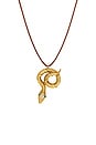 view 2 of 2 SAUTOIR PENDENTIF SLYTHERIN in Gold
