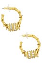 view 2 of 3 Tinsley Earrings in Gold