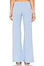 view 3 of 4 PANTALON LARA in Blue Stripe