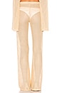 view 3 of 4 PANTALÓN LARA in Tan Lace