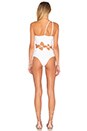 view 4 of 4 x REVOLVE x LUDI Alegre One Shoulder One Piece in Bianco