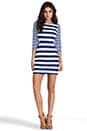 view 2 of 6 Courtney Striped Dress in Sapphire