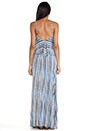 view 3 of 4 ROBE MAXI BONDI in Azure