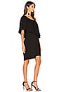 view 2 of 3 VESTIDO UN HOMBRO STELLA in Black