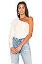 view 1 of 4 One Shoulder Top in Natural