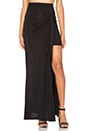 view 1 of 3 BELLA 맥시 스커트 in Black