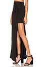 view 2 of 3 BELLA 맥시 스커트 in Black