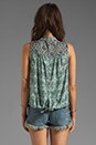view 2 of 4 Kasbah Paisley Tank in Black
