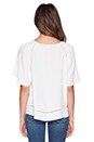 view 3 of 3 Stella Cutout Top in White