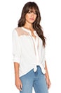 view 2 of 4 BLUSA STELLA in Natural