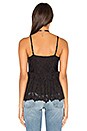 view 3 of 4 Lace Tank in Black