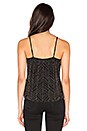 view 3 of 4 Frances Beaded Mesh Cami in Black