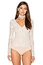 view 2 of 6 Trello Lace Bodysuit in Ivory